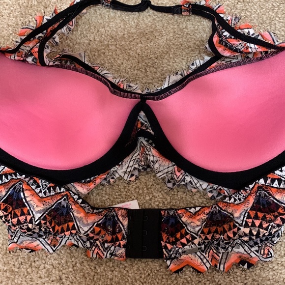 Orange Aztec Bralette - Picture 3 of 3